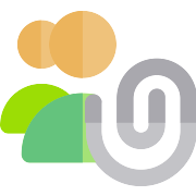User Attach PNG Icon