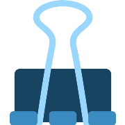 Office Material Paperclip PNG Icon