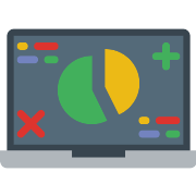 Analytics Monitor PNG Icon