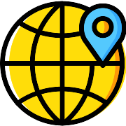 Worldwide Earth Globe PNG Icon