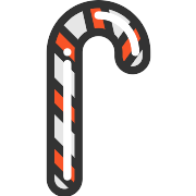 Candy Cane PNG Icon