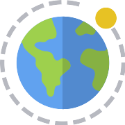 Planet Satellite PNG Icon