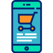Smartphone Ecommerce PNG Icon