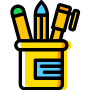 Pencil Case Education PNG Icon