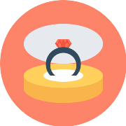 Engagement Ring Jewel PNG Icon
