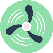 Propeller Drone PNG Icon