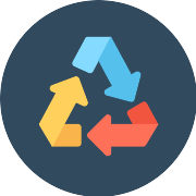 Recycling Arrow PNG Icon