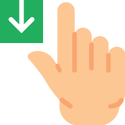 Tap Hands And Gestures PNG Icon