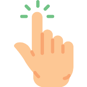 Tap Finger PNG Icon