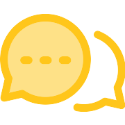 Chat Speech Bubble PNG Icon