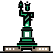 Statue Of Liberty America PNG Icon