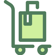 Cart Suitcase PNG Icon