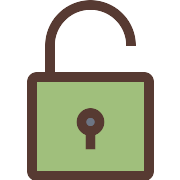 Open Lock PNG Icon