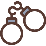 Handcuffs Arrest PNG Icon