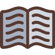 Open Book Reader PNG Icon