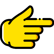 Pointing Right Finger PNG Icon