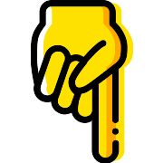 Pointing Down PNG Icon
