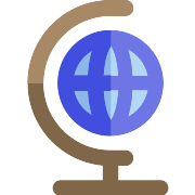 Earth Globe Maps And Flags PNG Icon