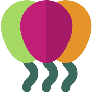 Balloons Party PNG Icon