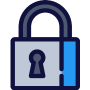Keyhole Lock PNG Icon