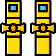 Gas Pipe Valve PNG Icon