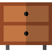 Chest Of Drawers Antique PNG Icon