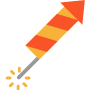 Fireworks Rocket PNG Icon