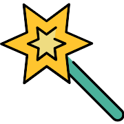 Magic Wand PNG Icon
