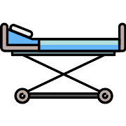 Hospital Bed PNG Icon