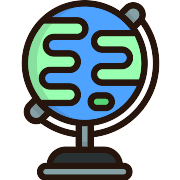 Earth Globe Geography PNG Icon
