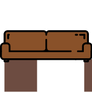 Couch Sofa PNG Icon