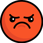 Angry Emoji PNG Icon