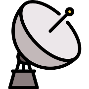Wireless Connectivity Antenna PNG Icon