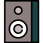 Sound Box Speakers PNG Icon