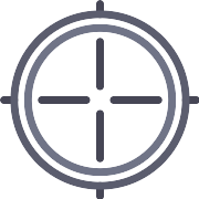 Circular Target Shoot PNG Icon