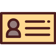 Business Card Id Card PNG Icon