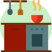 Kitchen Pack Stove PNG Icon