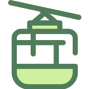 Cable Car Cabin Transport PNG Icon