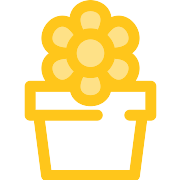 Flower Botanical PNG Icon