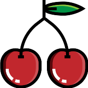 Cherries Fruit PNG Icon