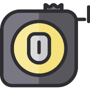 Measuring Tape Construction And Tools PNG Icon