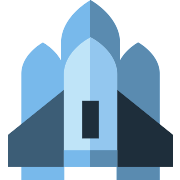 Spacecraft Rocket PNG Icon