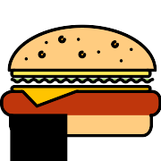 Hamburger Burger PNG Icon