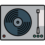 Turntable Lp PNG Icon