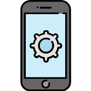 Smartphone Touch Screen PNG Icon