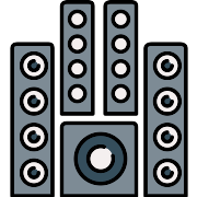Sound System PNG Icon