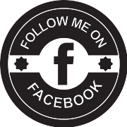 Facebook Social Retro Circular Badge PNG Icon