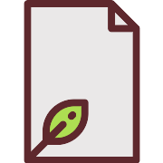 Recycled Paper Eco PNG Icon