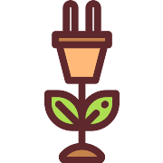 Plug Leaf PNG Icon