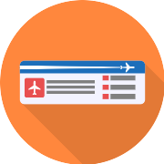 Plane Ticket Ticket PNG Icon